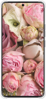 Силикон с усиленными углами чехол Розы v2 для Xiaomi Redmi Note 13 Pro Plus 5g - 2320sp-3400 изображение 