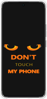 Силикон с усиленными углами чехол Don't touch the phone для Xiaomi Redmi Note 13 Pro Plus 5g - 4261sp-3400 изображение 