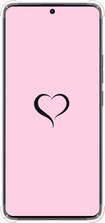 Силіконовий протиударний с посиленими кутами чехол Серце 1 для Xiaomi Redmi Note 13 Pro Plus 5g - 4730sp-3400 изображение 