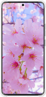 Силикон с усиленными углами чехол Сакура для Xiaomi Redmi Note 13 Pro Plus 5g - 6029sp-3400 изображение 