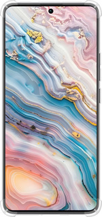 Силикон с усиленными углами чехол Мрамор красивый для Xiaomi Redmi Note 13 Pro Plus 5g - 6376sp-3400 изображение 