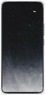 Силикон с усиленными углами чехол Сині хмари, Синій місяць для Xiaomi Redmi Note 13 Pro Plus 5g - 6396sp-3400 изображение 