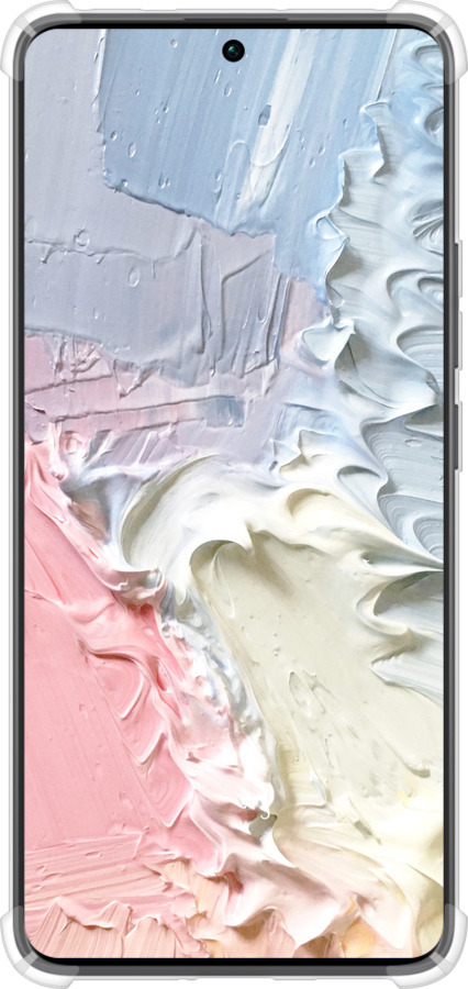 Силикон с усиленными углами чехол Пастель v1 для Xiaomi Redmi Note 13 Pro Plus 5g - 3981sp-3400 изображение 