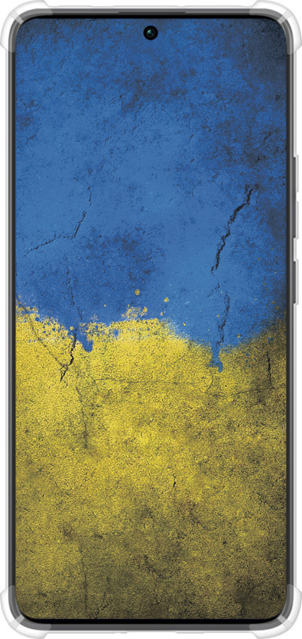Силикон с усиленными углами чехол Флаг Украины 2 для Xiaomi Redmi Note 13 Pro Plus 5g - 401sp-3400 изображение 