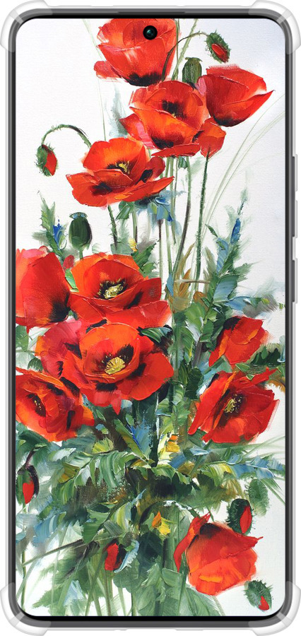 Силикон с усиленными углами чехол Маки для Xiaomi Redmi Note 13 Pro Plus 5g - 523sp-3400 изображение 