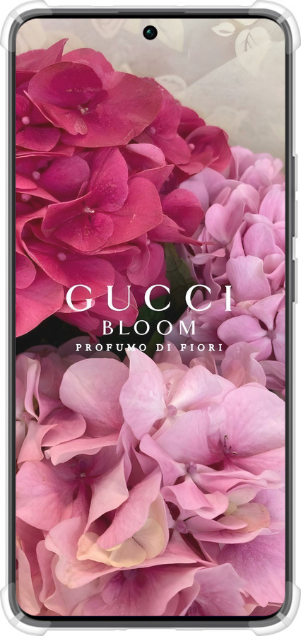 Силикон с усиленными углами чехол Гучи для Xiaomi Redmi Note 13 Pro Plus 5g - 6341sp-3400 изображение 