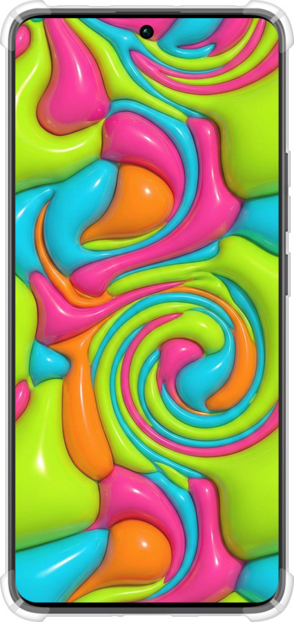 Силикон с усиленными углами чехол Y2K Jelly Dream для Xiaomi Redmi Note 13 Pro Plus 5g - 6780sp-3400 изображение 