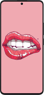 Силиконовый чехол Sexy lips для Xiaomi Redmi Note 13 Pro Plus 5g - 4174u-3400 изображение 