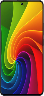 Силиконовый чехол Радужный вихрь для Xiaomi Redmi Note 13 Pro Plus 5g - 747u-3400 изображение 