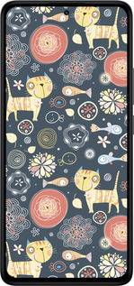 TPU чехол Котята v4 для Xiaomi Redmi Note 14 4G - 1224b-3903 изображение 