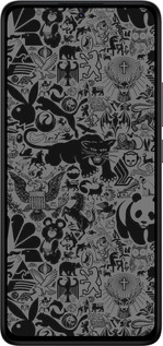 TPU чехол Чорно-сірий стікер бомбінг для Xiaomi Redmi Note 14 4G - 2432b-3903 изображение 