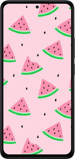 TPU чехол Рожевий кавун для Xiaomi Redmi Note 14 4G - 4314b-3903 изображение 