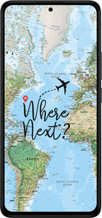 TPU чехол Путешествие для Xiaomi Redmi Note 14 4G - 4503b-3903 изображение 