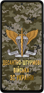 TPU чехол ДШВ ЗСУ для Xiaomi Redmi Note 14 4G - 5303b-3903 изображение 