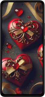 TPU чехол Сердечки v4 для Xiaomi Redmi Note 14 4G - 5834b-3903 изображение 