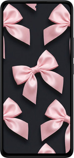 TPU чехол Coquette Ribbons Dark Coquette для Xiaomi Redmi Note 14 4G - 6767b-3903 изображение 