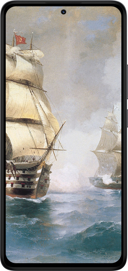 TPU чехол Айвазовський. Кораблі для Xiaomi Redmi Note 14 4G - 160b-3903 изображение 