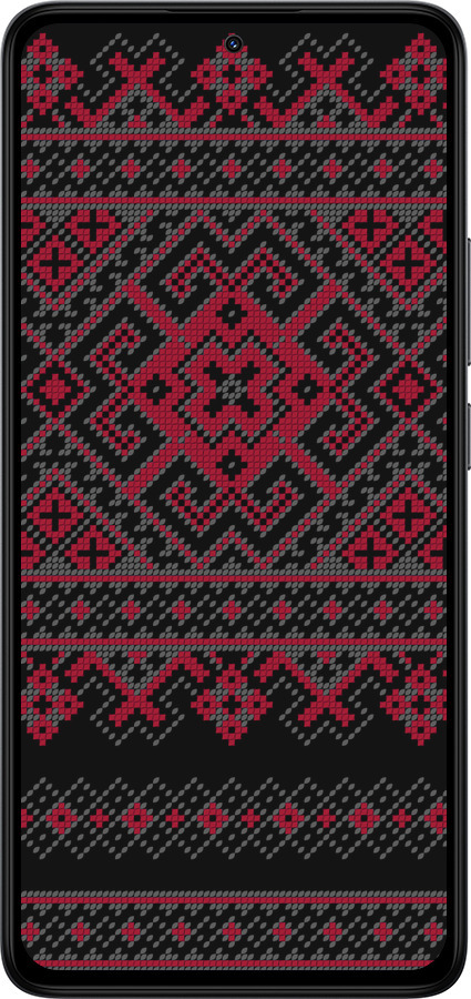 TPU чехол Вишиванка 52 для Xiaomi Redmi Note 14 4G - 1763b-3903 изображение 