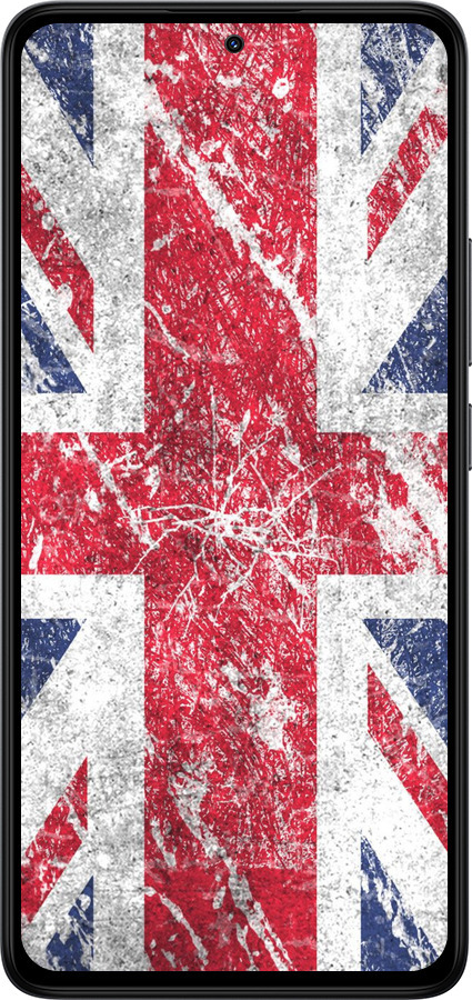 TPU чехол Флаг Великобритании 1 для Xiaomi Redmi Note 14 4G - 386b-3903 изображение 