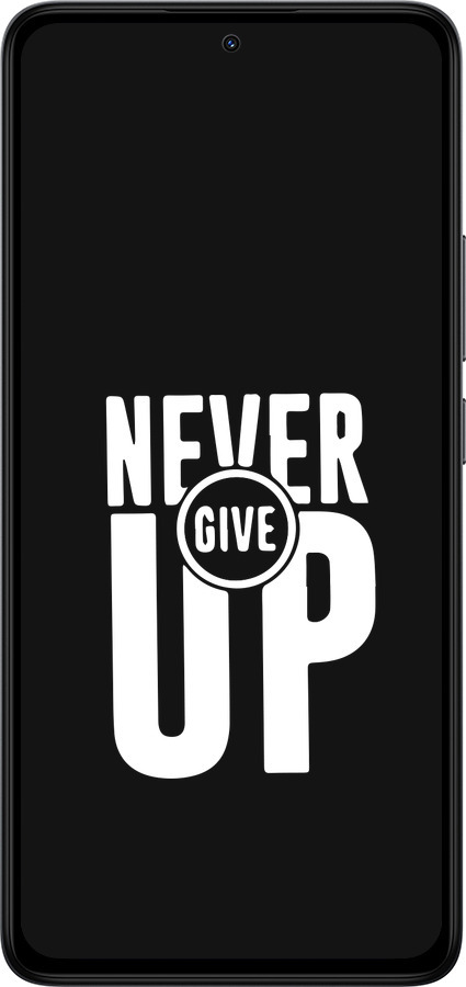 TPU чехол Никогда не сдавайся для Xiaomi Redmi Note 14 4G - 4572b-3903 изображение 
