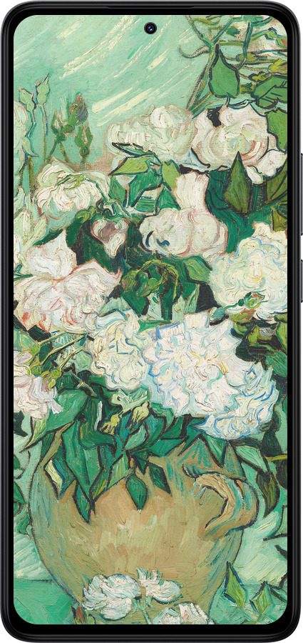 TPU чехол Вінсент Ван Гог. Ваза з трояндами для Xiaomi Redmi Note 14 4G - 5543b-3903 изображение 