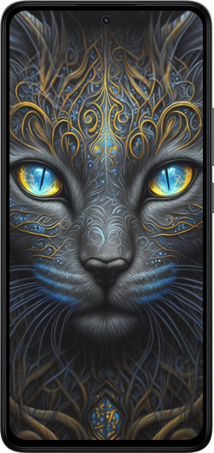 TPU чехол Кошка для Xiaomi Redmi Note 14 4G - 5548b-3903 изображение 