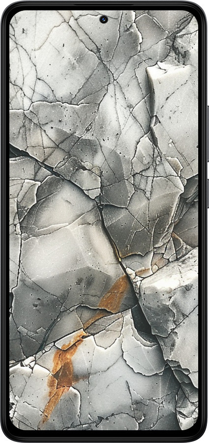 TPU чехол Серый мрамор для Xiaomi Redmi Note 14 4G - 6041b-3903 изображение 