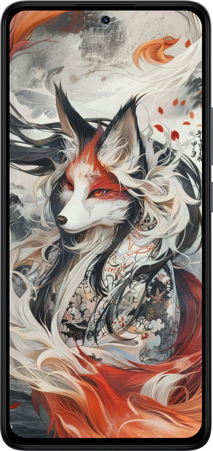 TPU чехол Дух кицунэ' для Xiaomi Redmi Note 14 4G - 6107b-3903 изображение 