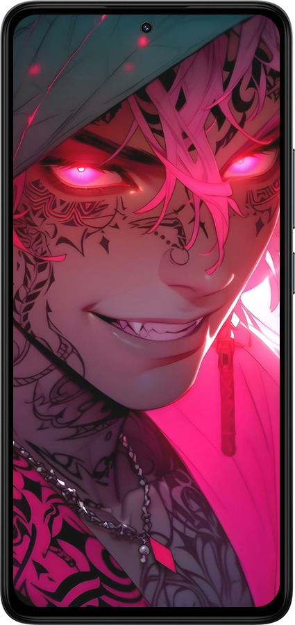 TPU чехол Аниме демон 3 для Xiaomi Redmi Note 14 4G - 6313b-3903 изображение 