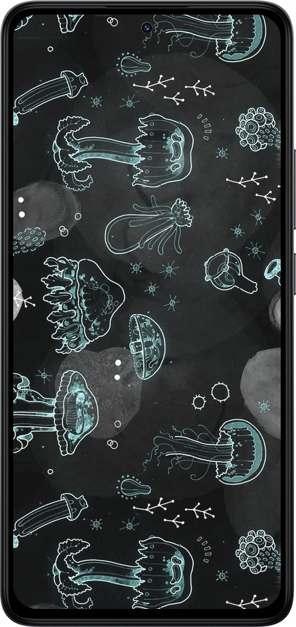 TPU чехол Медузы для Xiaomi Redmi Note 14 4G - 906b-3903 изображение 