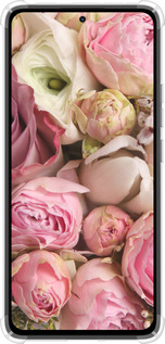 Силіконовий протиударний с посиленими кутами чехол Троянди v2 для Xiaomi Redmi Note 14 4G - 2320sp-3903 изображение 