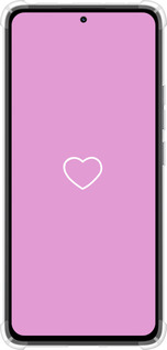 Силикон с усиленными углами чехол Сердце 2 для Xiaomi Redmi Note 14 4G - 4863sp-3903 изображение 