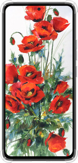 Силикон с усиленными углами чехол Маки для Xiaomi Redmi Note 14 4G - 523sp-3903 изображение 
