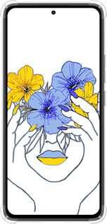 Силикон с усиленными углами чехол Девушка v4 для Xiaomi Redmi Note 14 4G - 5276sp-3903 изображение 