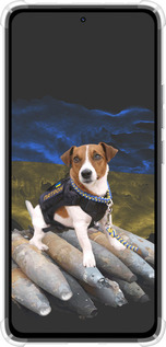 Силикон с усиленными углами чехол Патрон для Xiaomi Redmi Note 14 4G - 5320sp-3903 изображение 