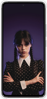 Силикон с усиленными углами чехол Wednesday v3 для Xiaomi Redmi Note 14 4G - 5517sp-3903 изображение 