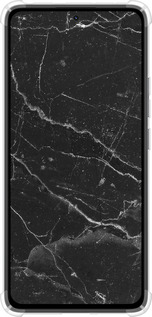 Силіконовий протиударний с посиленими кутами чехол Чорний мармур v2 для Xiaomi Redmi Note 14 4G - 5568sp-3903 изображение 