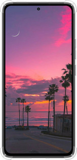 Силикон с усиленными углами чехол Пальмы для Xiaomi Redmi Note 14 4G - 5873sp-3903 изображение 