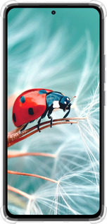 Силикон с усиленными углами чехол Божья коровка для Xiaomi Redmi Note 14 4G - 6049sp-3903 изображение 