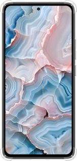 Силикон с усиленными углами чехол Мрамор для Xiaomi Redmi Note 14 4G - 6306sp-3903 изображение 