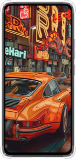 Силикон с усиленными углами чехол Порше для Xiaomi Redmi Note 14 4G - 6334sp-3903 изображение 