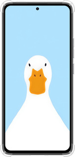 Силикон с усиленными углами чехол Гусь для Xiaomi Redmi Note 14 4G - 6350sp-3903 изображение 