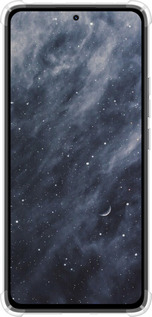 Силикон с усиленными углами чехол Голубые облака, Голубая луна для Xiaomi Redmi Note 14 4G - 6398sp-3903 изображение 