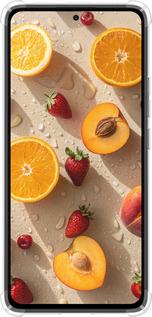 Силикон с усиленными углами чехол Фрукты 3 для Xiaomi Redmi Note 14 4G - 6703sp-3903 изображение 