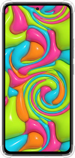 Силіконовий протиударний с посиленими кутами чехол Y2K Jelly Dream для Xiaomi Redmi Note 14 4G - 6780sp-3903 изображение 