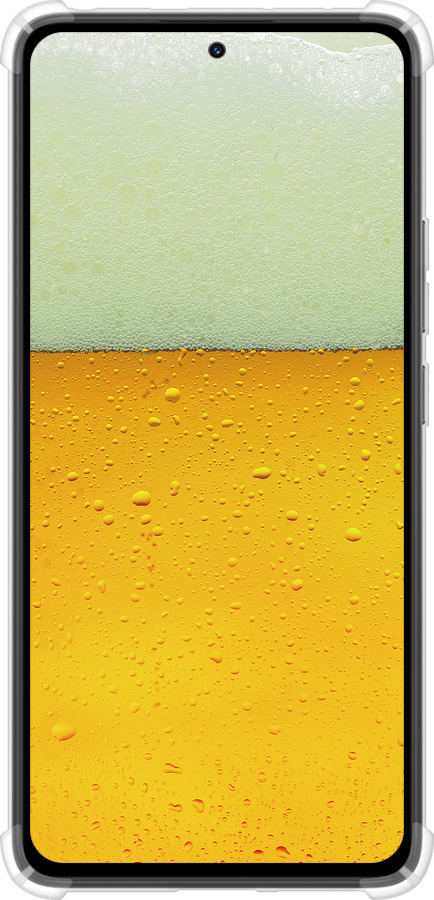 Силикон с усиленными углами чехол Пиво для Xiaomi Redmi Note 14 4G - 1145sp-3903 изображение 