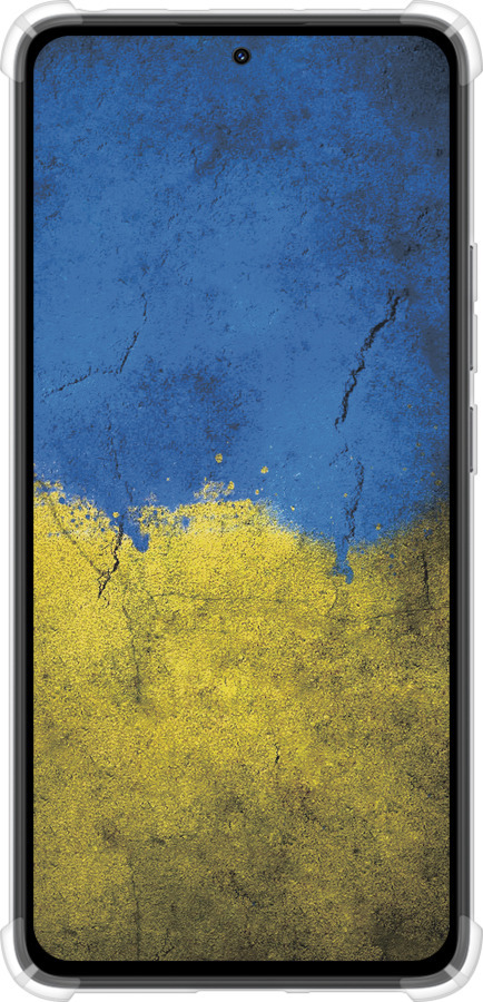 Силикон с усиленными углами чехол Флаг Украины 2 для Xiaomi Redmi Note 14 4G - 401sp-3903 изображение 