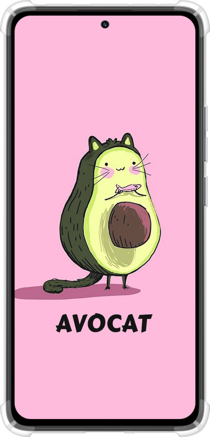 Силикон с усиленными углами чехол Avocat для Xiaomi Redmi Note 14 4G - 4270sp-3903 изображение 