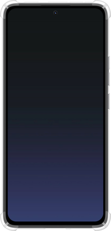 Силикон с усиленными углами чехол Градиент в тёмно - синем стиле для Xiaomi Redmi Note 14 4G - 6542sp-3903 изображение 