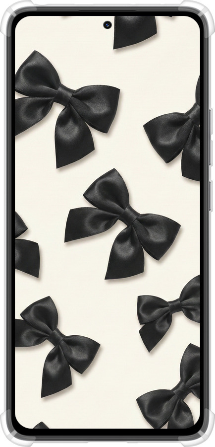 Силикон с усиленными углами чехол Dark Coquette для Xiaomi Redmi Note 14 4G - 6765sp-3903 изображение 